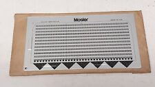New Unused Mosler 80 Column IBM Card Template Gauge / Old Mainframe Computer picture