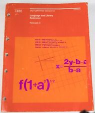 Vintage IBM VS FORTRAN Version 2 Language and Reference Library R3  ST534B01 picture