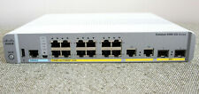 Cisco C3560CX-12PD-S 16 Port Compact Switch, 12x PoE Ports, 4x Uplinks, 2x10Gb picture