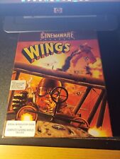 Cinemaware Presents Wings Amiga Complete with Manual 1990 Big BoxÂ  picture