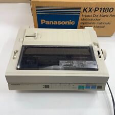 Vintage Panasonic Dot Matrix Printer KX-P1180 Only Tested for Power, Head Moves picture