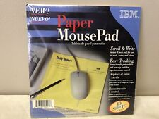 Vintage IBM  Paper Writing Pad Mouse Pad 40 Sheets Sealed To Do List Daily Notes picture