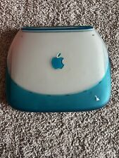 Vintage Apple Blue Clamshell iBook G3 M2453 OS 9.1 Working Condition picture