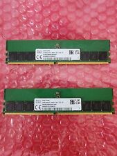 2-32GB 2RX8 DDR5 4800Mhz (PC5-38400) 64GB RAM-NON ECC DIMM HYNIX HMCG88MEBUA081N picture