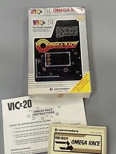 Commodore VIC 20 Omega Race Cartridge Box Instructions Untested picture