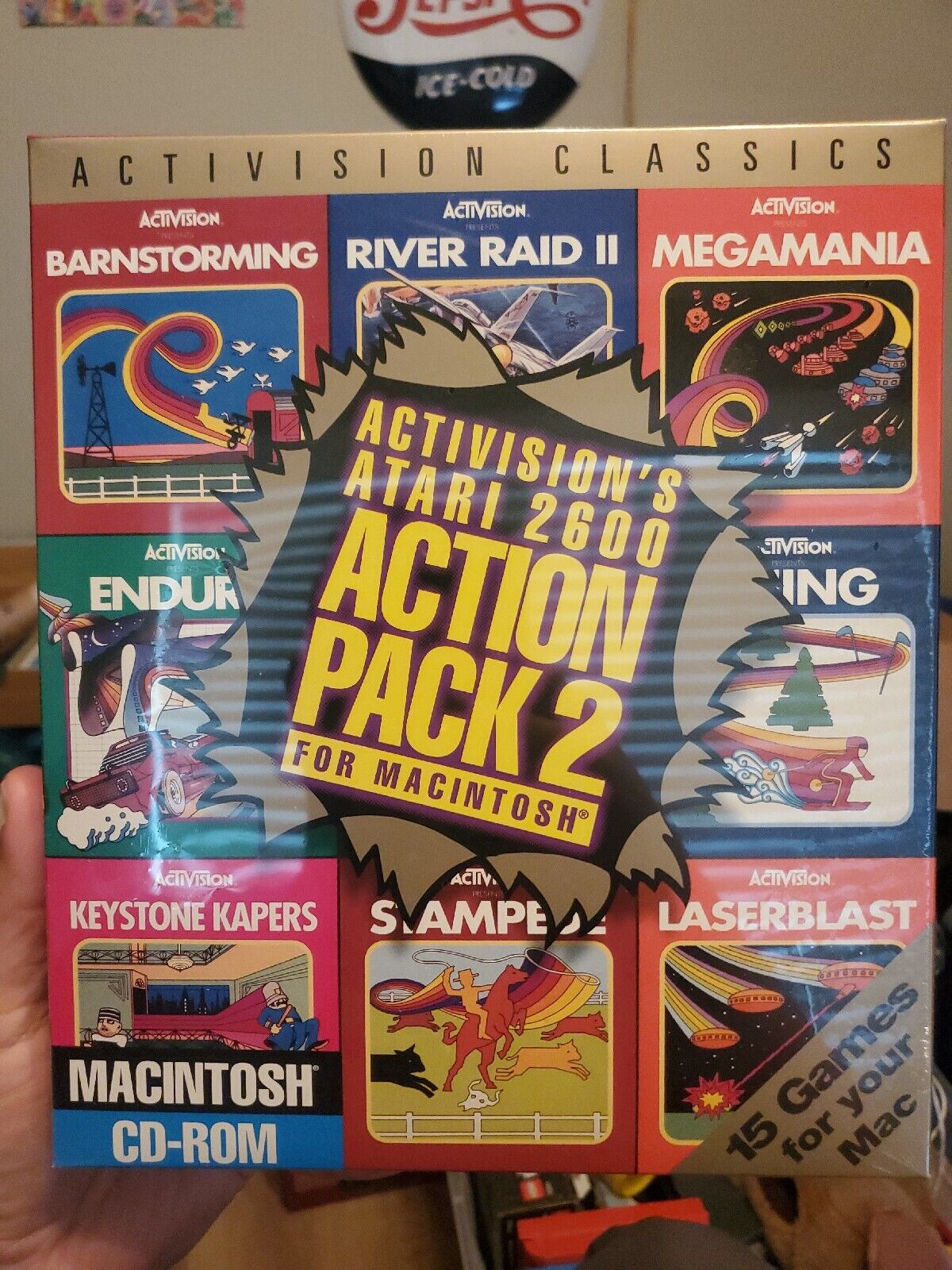 Activision’s Atari 2600 Action Pack 2 For Macintosh Factory Sealed 