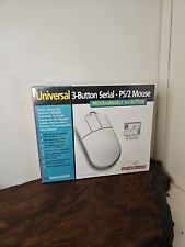 Vintage Digital Research Universal  3-Button Serial - PS/2 Mouse  Sealed In Box picture