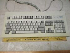 Vintage Wang 725-3770-US 724 Mechanical PC Keyboard ~Terminal~ UNTESTED PS/2 picture
