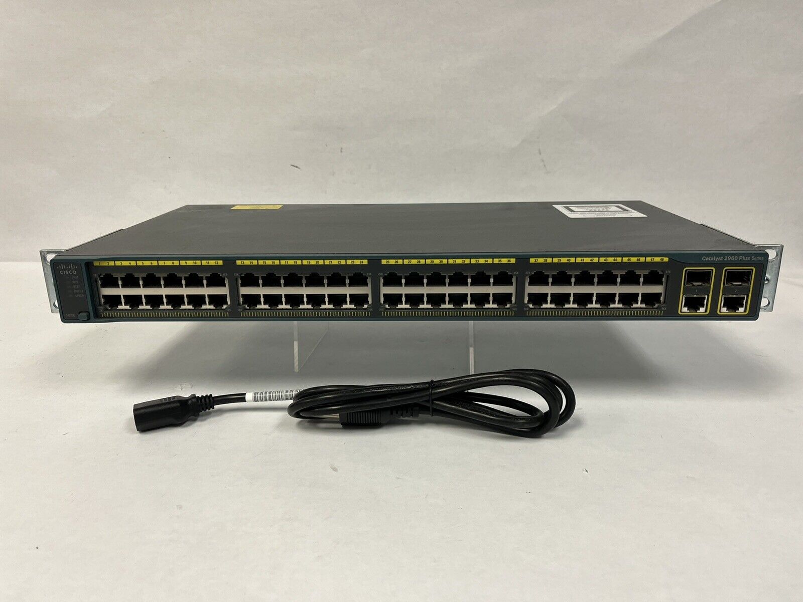 Cisco Catalyst 2960 48 Port Gigabit Ethernet Switch WS-C2960+48TC-L V02 V01