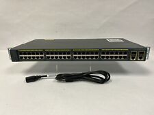 Cisco Catalyst 2960 48 Port Gigabit Ethernet Switch WS-C2960+48TC-L V02 V01 picture