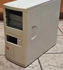 Vintage Beige Computer PC Tower Case - For Retro PC / Sleeper *BARE CASE ONLY** picture