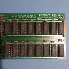 Apple iie Ramworks Card Applied Eng. Vintage Memory 8 Bit buss Interface Retro picture