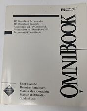HP OmniBook Original Setup Users Guide Users Manual Vintage Good Condition  picture