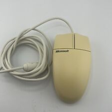 Vintage Microsoft Serial-PS/2 Trackball Mouse, Old, Working, Original Tested picture