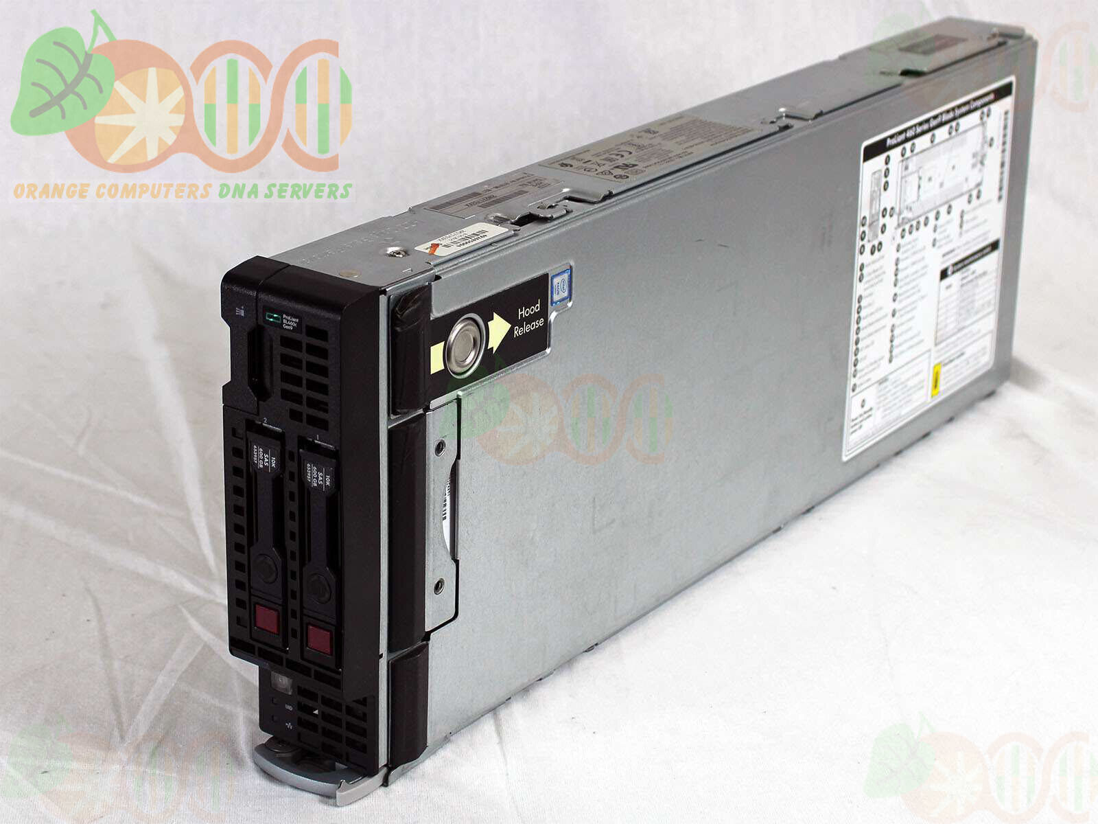 HP BL460c G9 36-Core Server 2x E5-2697 v4 2.3GHz 128GB-16 H244br 2x 500GB