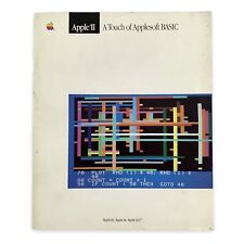 Apple II A touch of AppleSoft BASIC Tutorial Manual VTG 1986 #6 picture