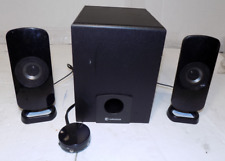 Vintage Radio Shack 4000466 16W 2.1 Multimedia Speakers with Subwoofer picture