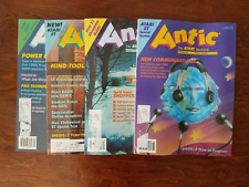 Vintage Atari Antic Magazine, Vol. 4 issues 5-8 (September to December 1985) picture