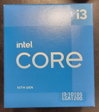 NEW BOX Intel i3-10105 3.7GHz CPU 6MB L3 Cache 4 Cores Processor LGA1200 SRH3P picture