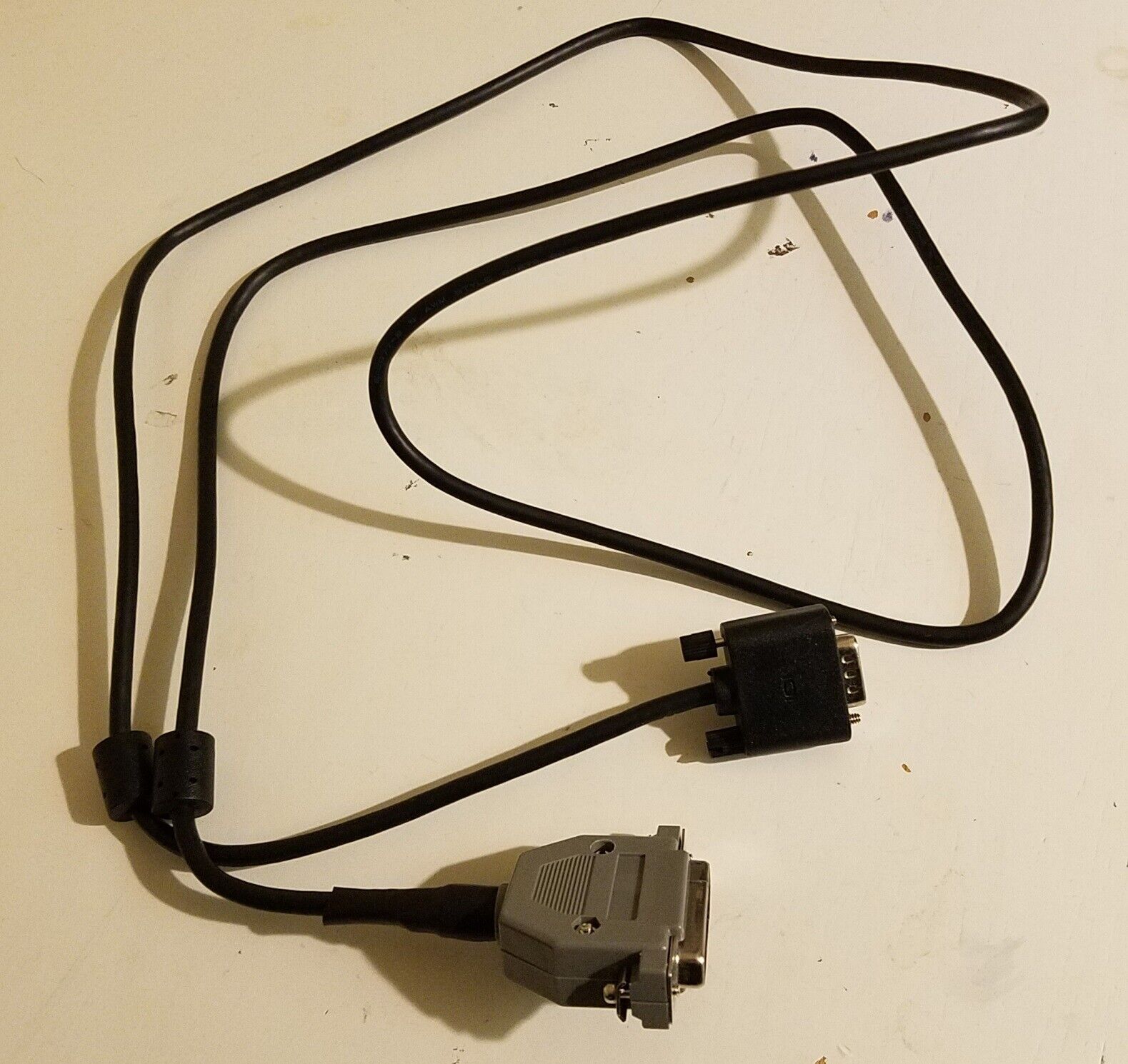 AMIGA DB23 RGB Female to VGA Male Monitor Cable 5.9 ft. REAL NEW DB23 CONNECTOR