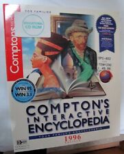 Compton's Interactive Encyclopedia 1996 (Vintage PC CD-ROM, 1996) With Box picture
