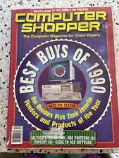 Vintage Computer Shopper Magazine Shoppers guide 9- pin Printers December 1990 picture