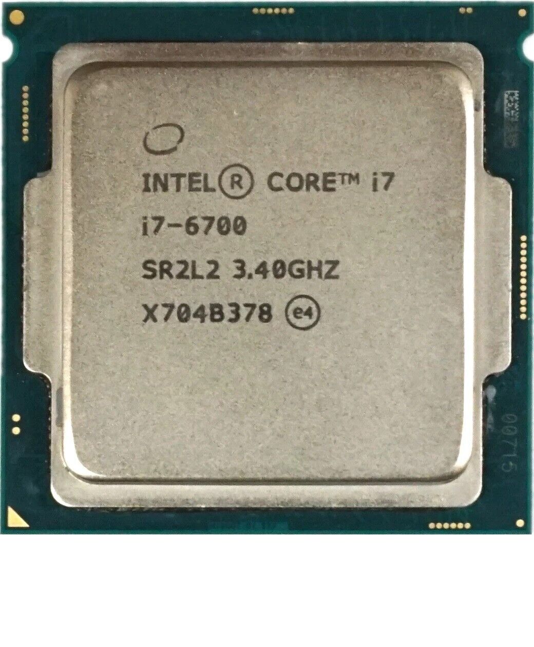 Intel Core i7-6700 SR2L2 3.40GHz Quad-Core CPU Processor LGA1151 65W