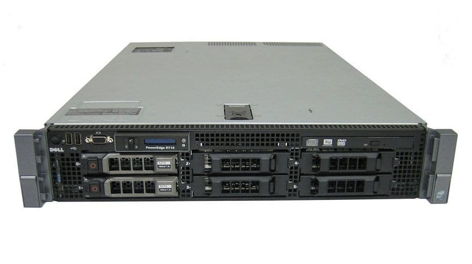 Dell PowerEdge R710 2x Quad Core X5570 2.93GHz 48GB Ram 2x 146GB HDD 2U Server