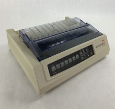 Vintage Okidata Microline 320 Turbo GE7000A 9-Pin Mono Dot Matrix Printer picture