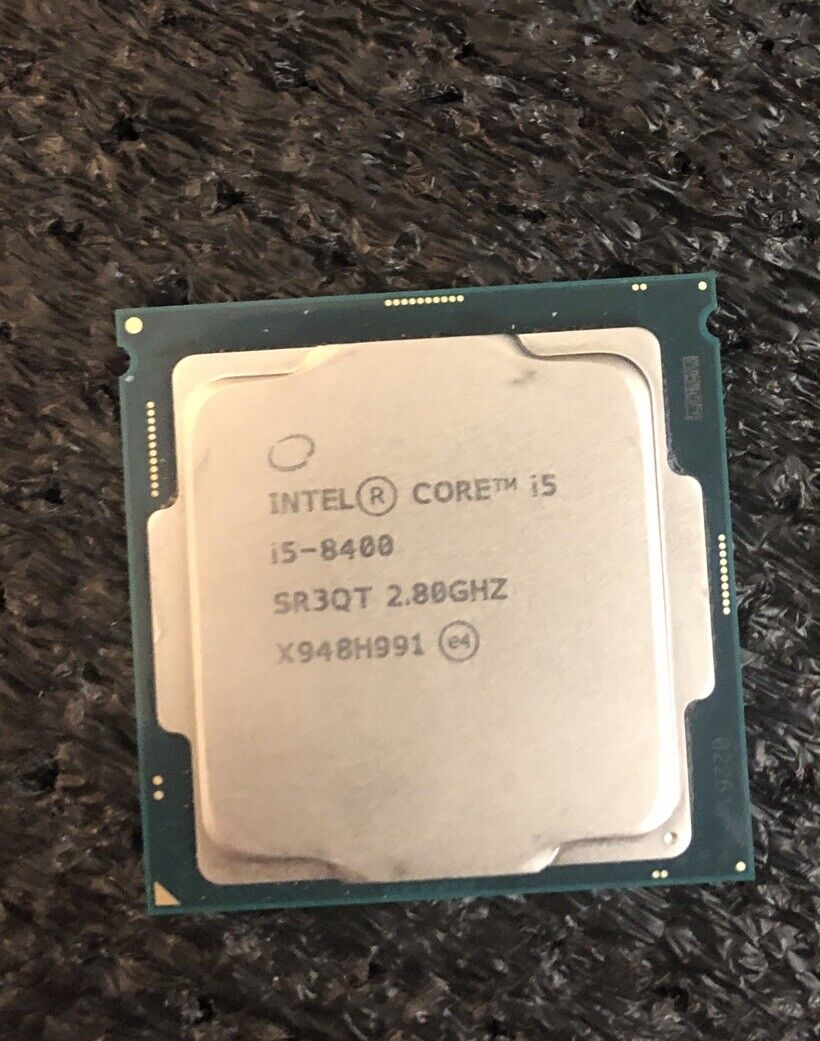 Intel Core i5-8400 CPU SR3QT @2.80GHZ processor