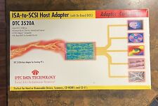 DTC DATA TECHNOLOGY 3520A ISA TO SCSI HOST ADAPTER W/ BOOT BIOS  - 1997 Vintage picture