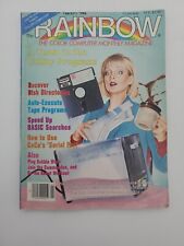 Vintage Rainbow Magazine for Tandy Color Computer February 1986 picture
