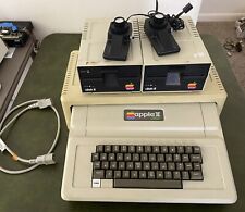 Vintage Apple II Plus A2S1048 Disk Drives, Language & EPROM Cards, Paddles picture