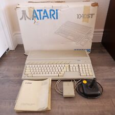 Vintage Atari 1040ST f Computer w/ Box , Mouse , Gemstik , Source Book  picture