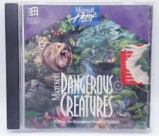 Vintage Dangerous Creatures CD Microsoft Home Windows explore endangered  picture