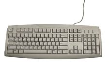 VTG Computer Keyboard Model# SK-1688 PS/2 White picture