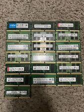 (Lot Of 19) 16gb ddr4 laptop memory picture
