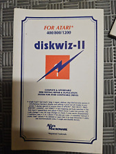 diskwiz-II MANUAL FOR ATARI 400 / 800 / 1200 picture