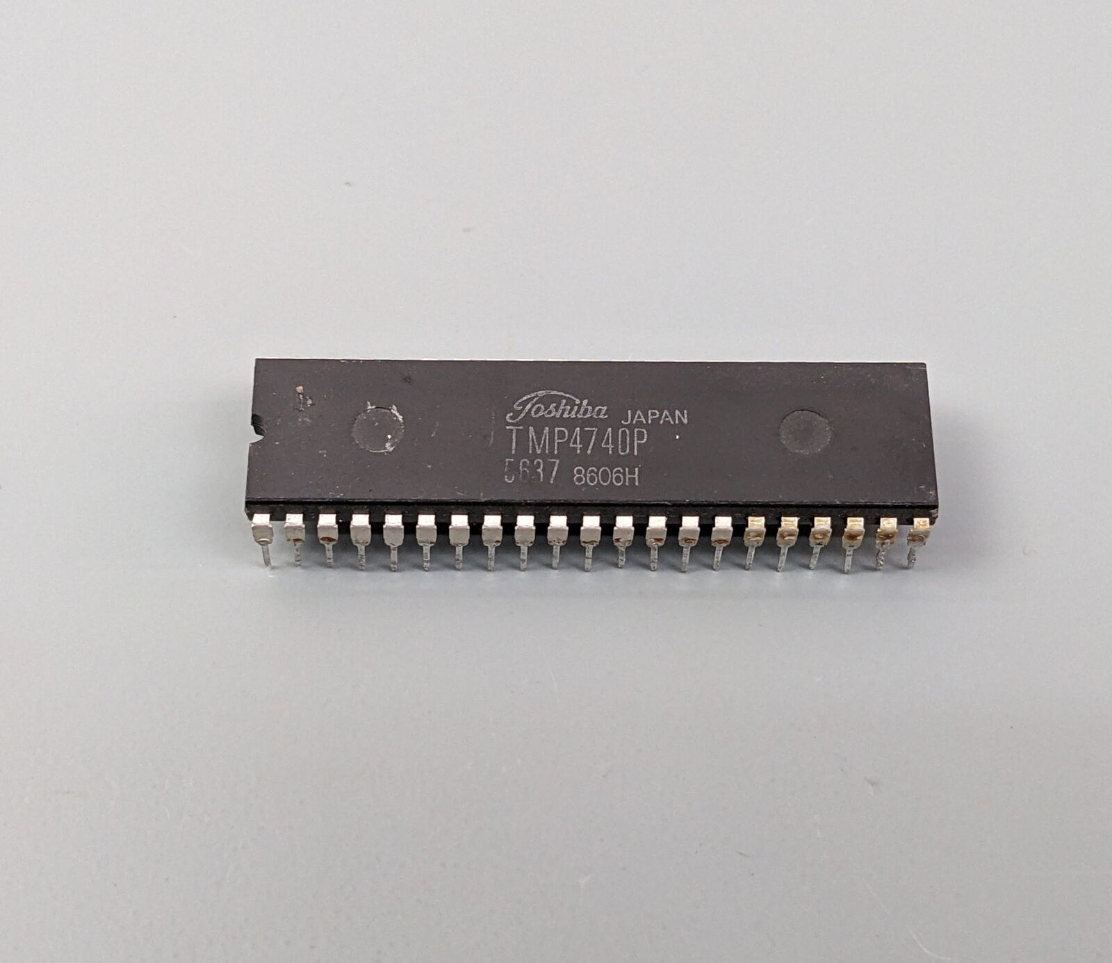 Toshiba TMP4740P 4-Bit Microcontroller CPU, Vintage NMOS ~ US STOCK