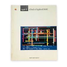 VTG 1986 Apple II A touch of AppleSoft BASIC Tutorial Manual #3 picture