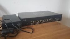 Cisco SG300-10MPP-K9-NA 10-Ports Gigabit PoE SFP Rack Mountable Switch &powersup picture