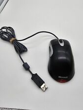 Vintage Black Microsoft intellimouse Optical USB Wheel Mouse 1.1/1.1a Tested picture