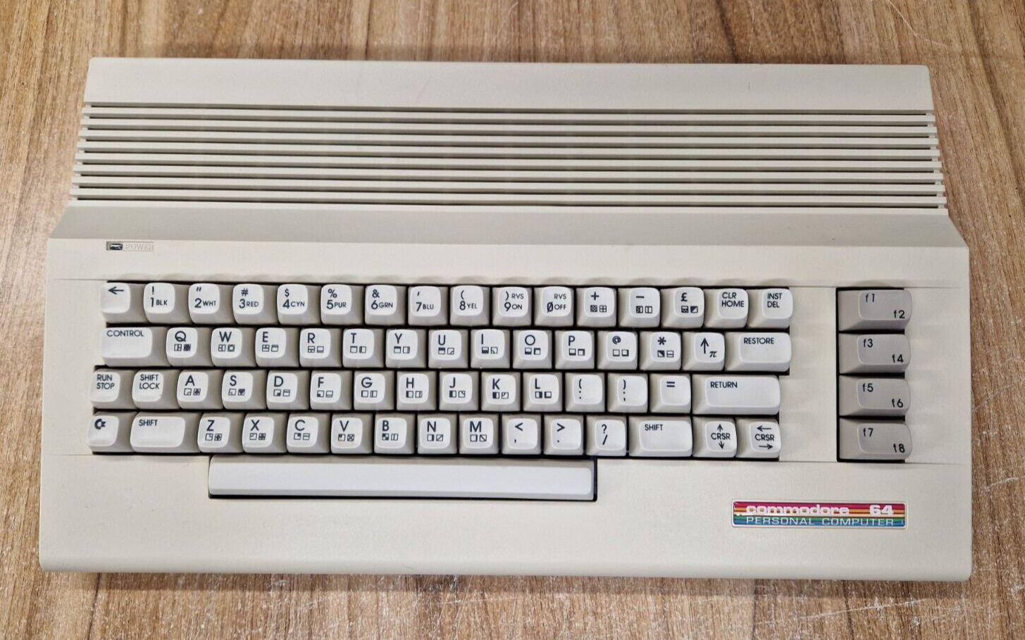 Commodore 64 C64C PAL Refurbished with Jiffydos installed 1 Month Warranty