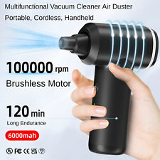 Ultimate 2-in-1 Air Duster Vacuum Cleaner - Powerful, Cordless, and Portable picture