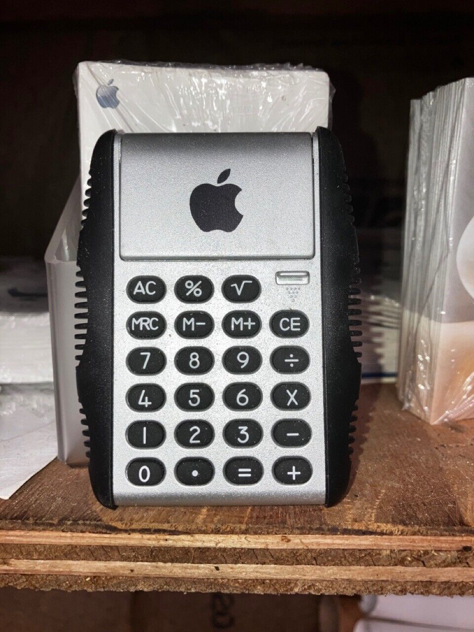 Vintage Apple Logo Calculator. New in original box.