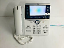 Cisco CP-8851-K9 LCD Color VoIP Gigabit Business Conference Phone Grade B White picture