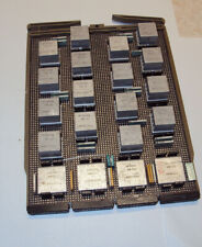 IBM AS-400 mainframe computer module, very unique heat sink IC's from IBM picture