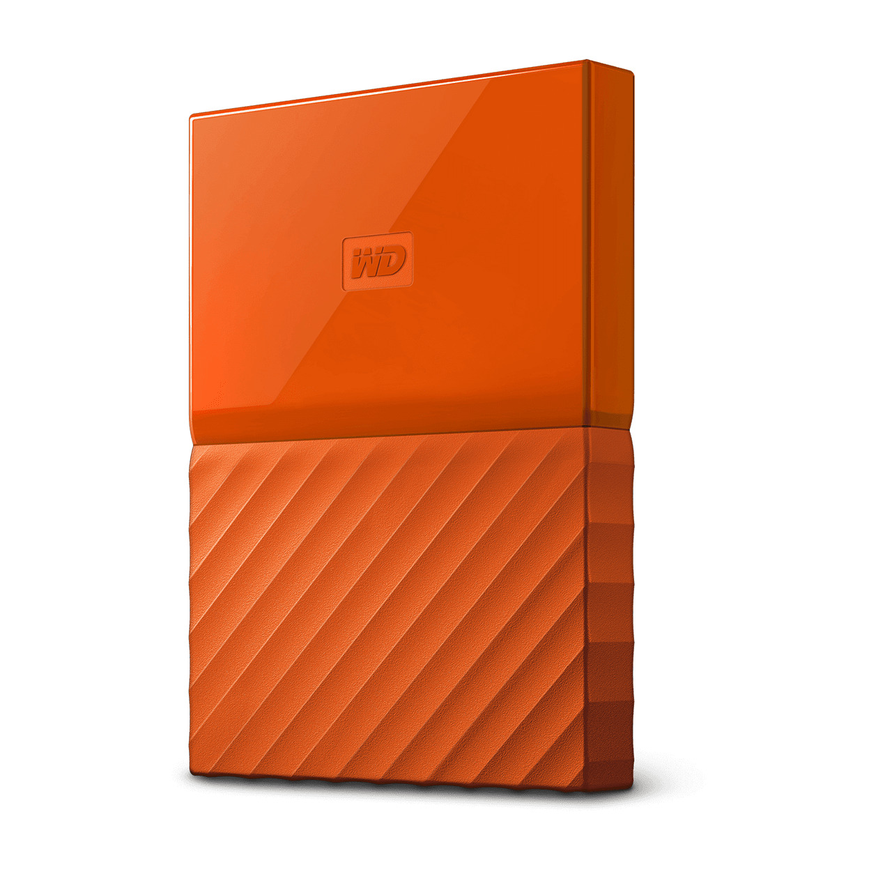 WD My Passport 4TB Certified Refurbished Portable Hard Drive Orange