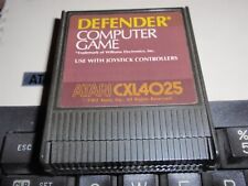 Defender Game Cartridge for Atari 8-bit Computers 400/800/800XL/XE 1982 CXL4025 picture