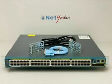 Cisco WS-C2960S-48FPS-L - 48 Port PoE+ Gigabit Network Switch - SAMEDAYSHIPPING picture